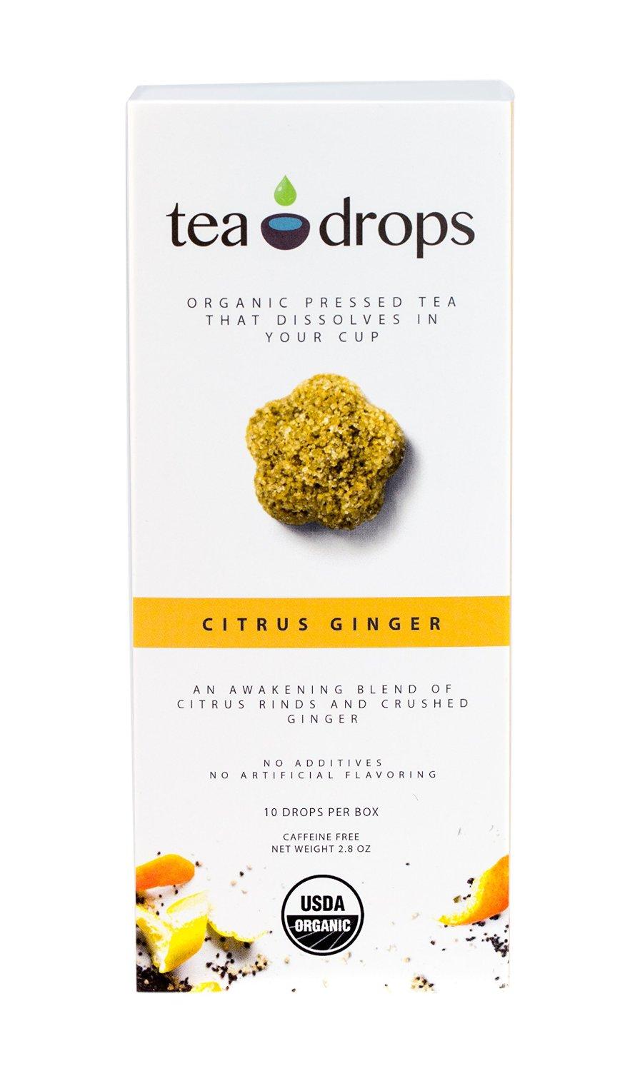 Tea Drops Citrus Ginger (10 Drops/Box) 