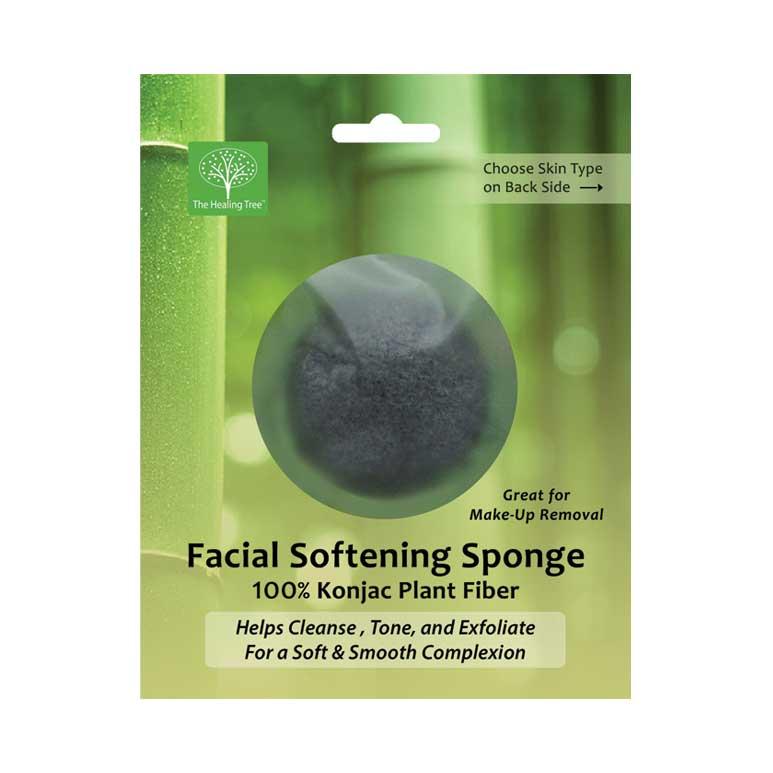 Bamboo Charcoal Konjac Sponge | Detoxifying & Exfoliating
