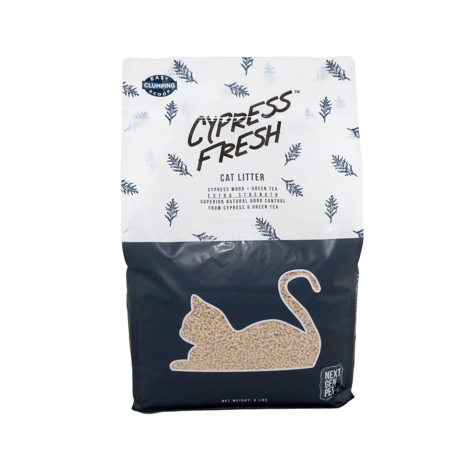 Cypress Fresh cat litter