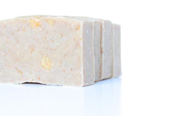 Oatmeal Goat Milk Honey Soap - Natural & Handmade