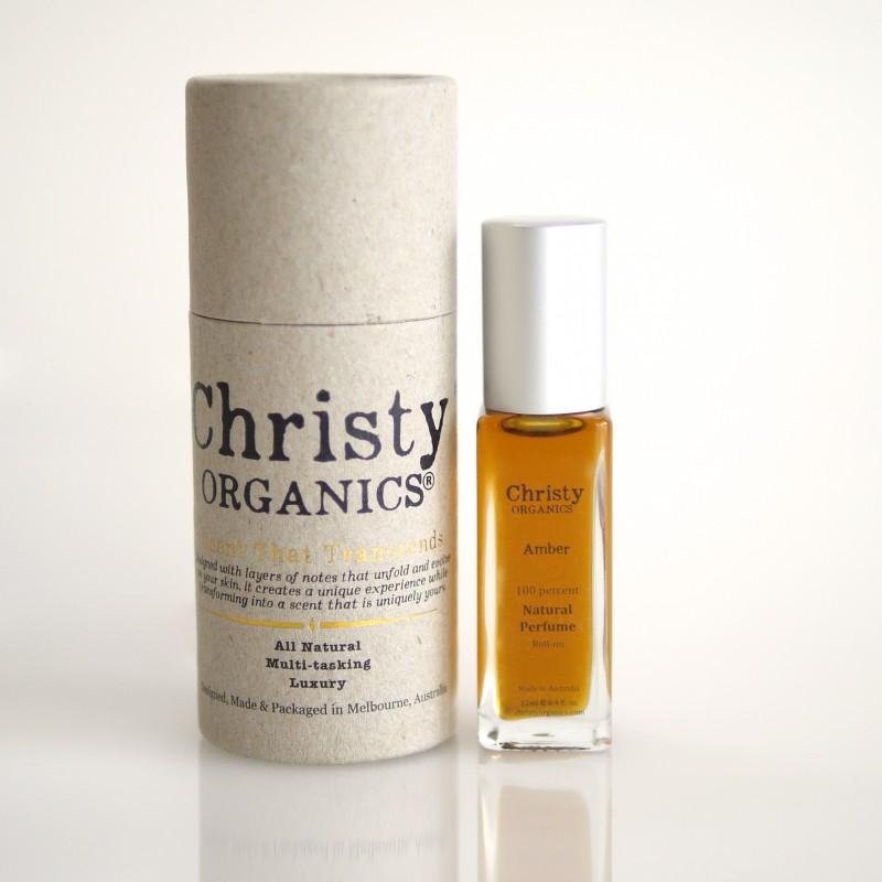 Christy Organics AMBER Natural Perfume (Roll-on)