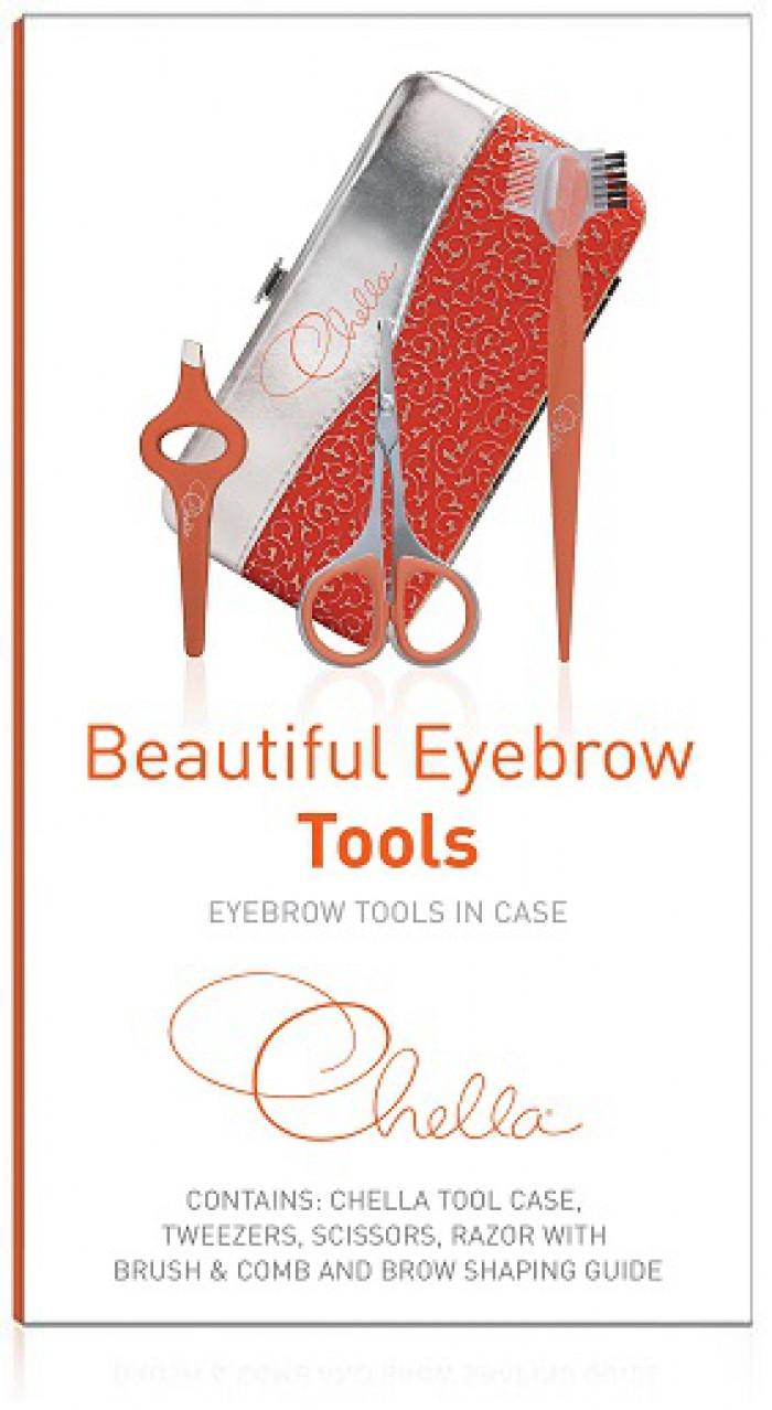 Beautiful Eyebrow Tools in Case