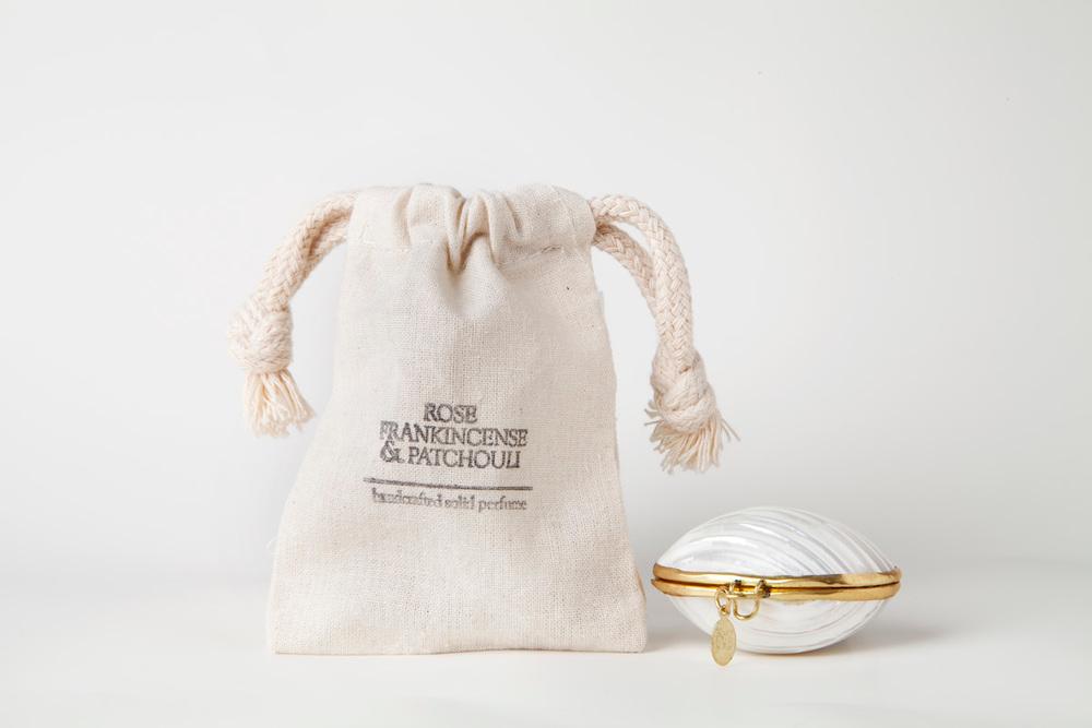 Rose Frankincense & Patchouli Solid Perfume