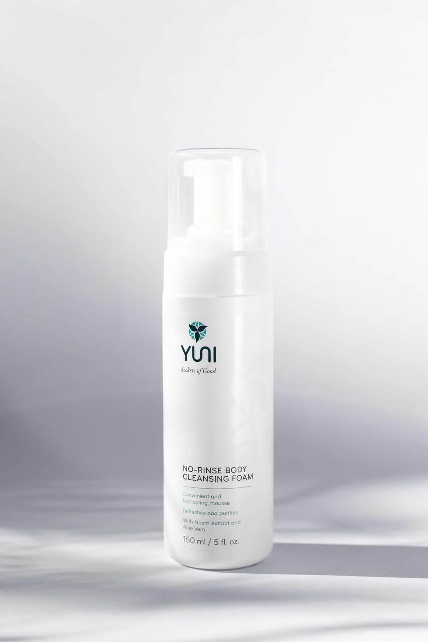 No-Rinse Body Cleansing Foam