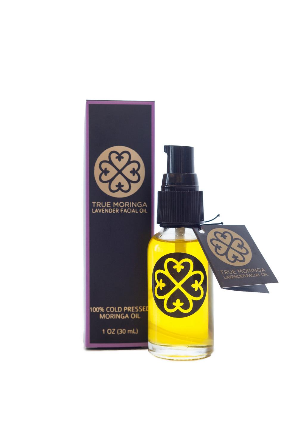 True Moringa Lavender Facial Oil