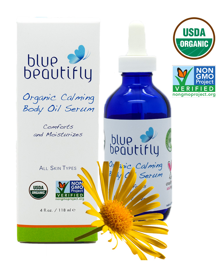 Organic Calming Body Oil Serum