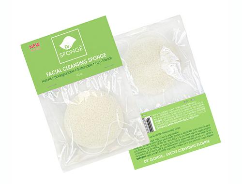 Dr. Sponge Travel Size Facial Cleansing Konjac Sponge Original