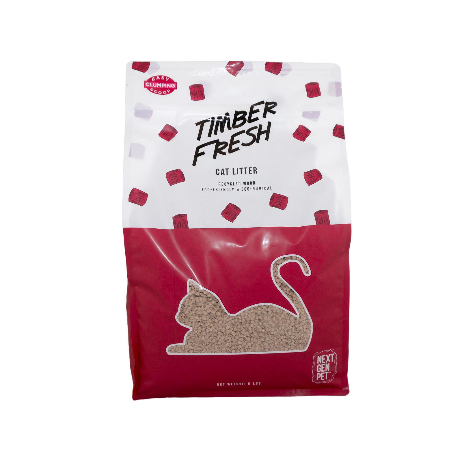 Timber Fresh cat litter