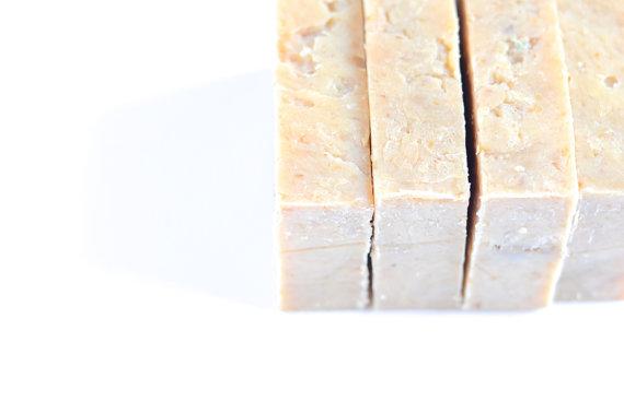 Oatmeal Goat Milk Honey Soap - Natural & Handmade - image 3