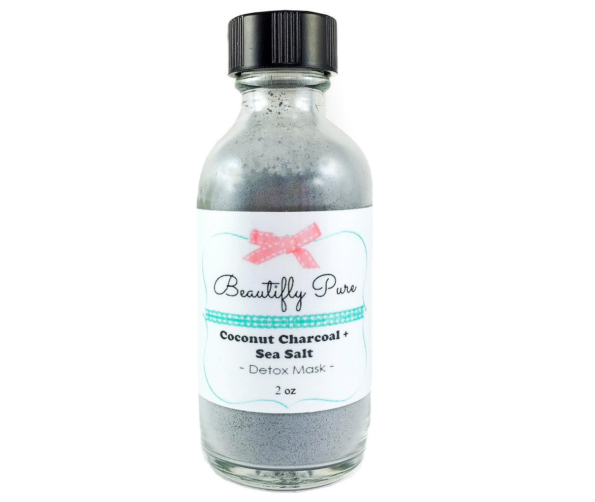 Coconut Charcoal + Sea Salt Detox Mask