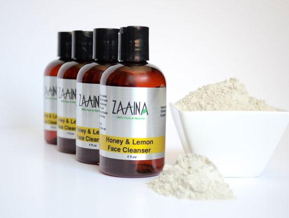 Honey & Lemon Face Clenaser - Natural & Handmade