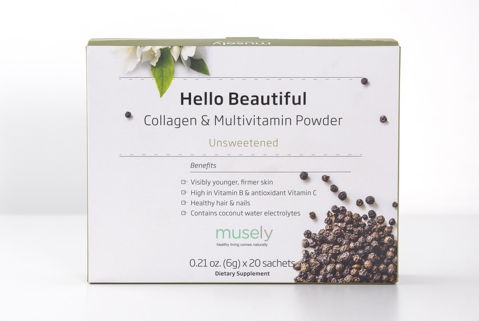 Hello Beautiful - Collagen & Multivitamin Powder (Wild Berry, Box of 20) - image 4