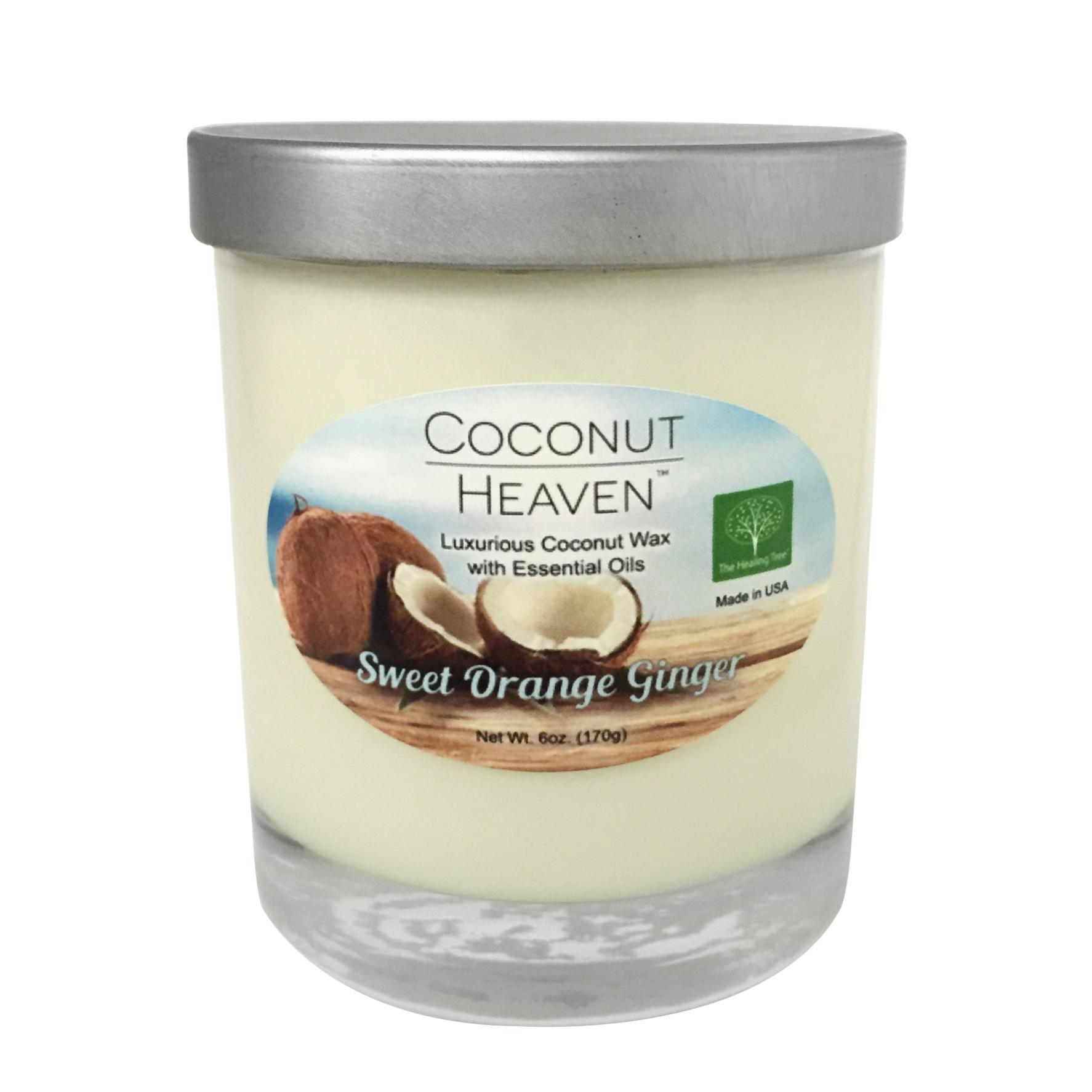 Sweet Orange Ginger Coconut Candle - image 2