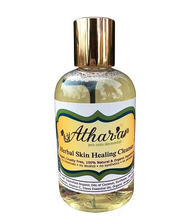 Herbal Skin Healing Cleanser (100& Natural, Vegan, Organic Face Wash)