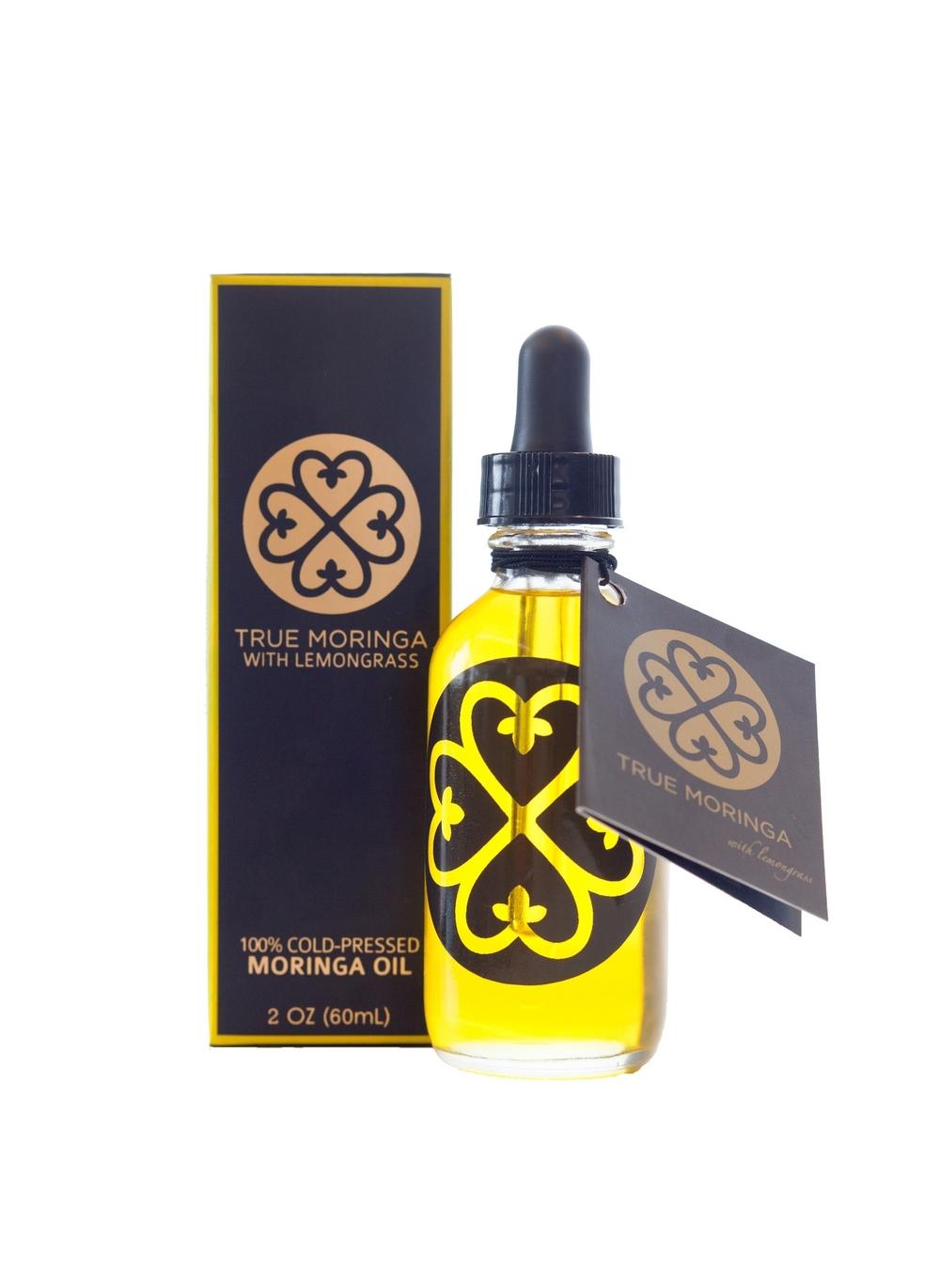 True Moringa All-Purpose Body Oil with Lemongrass