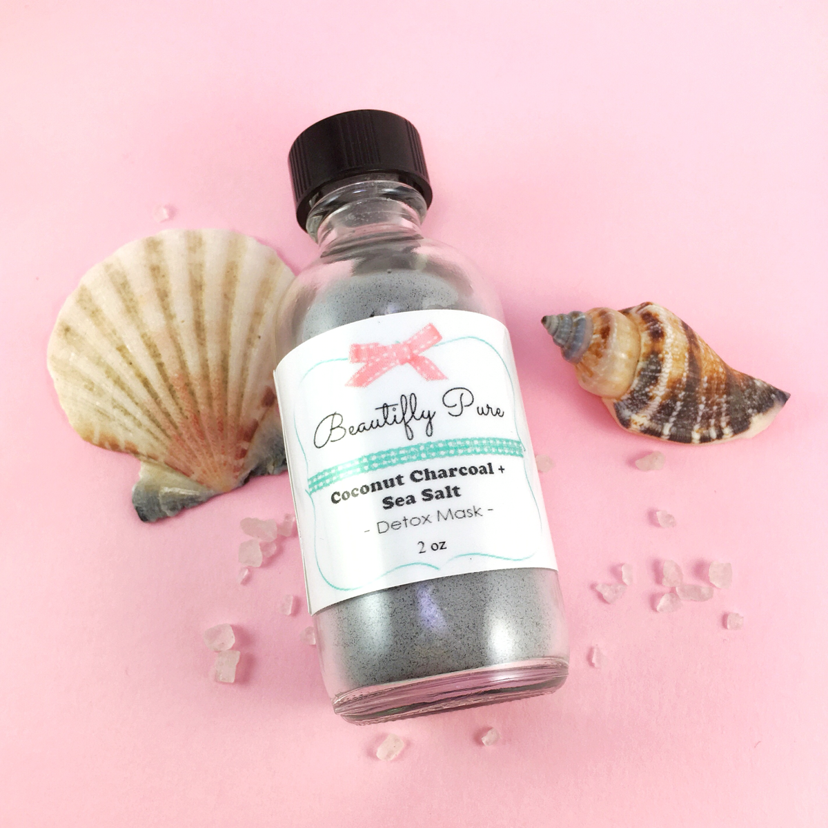 Coconut Charcoal + Sea Salt Detox Mask - image 2