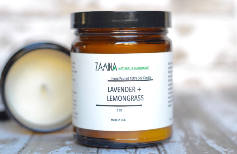 Lavender + Lemongrass Soy Candle