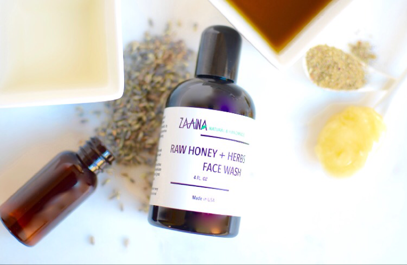 Raw Honey + Herbs Face Wash