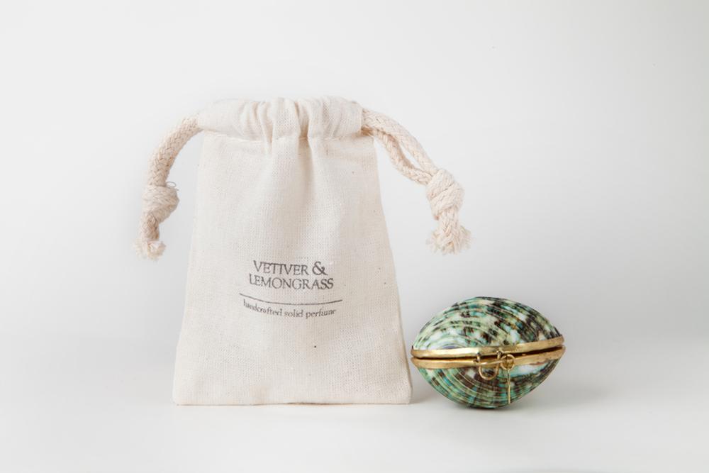 Vetiver & Lemongrass Solid Perfume