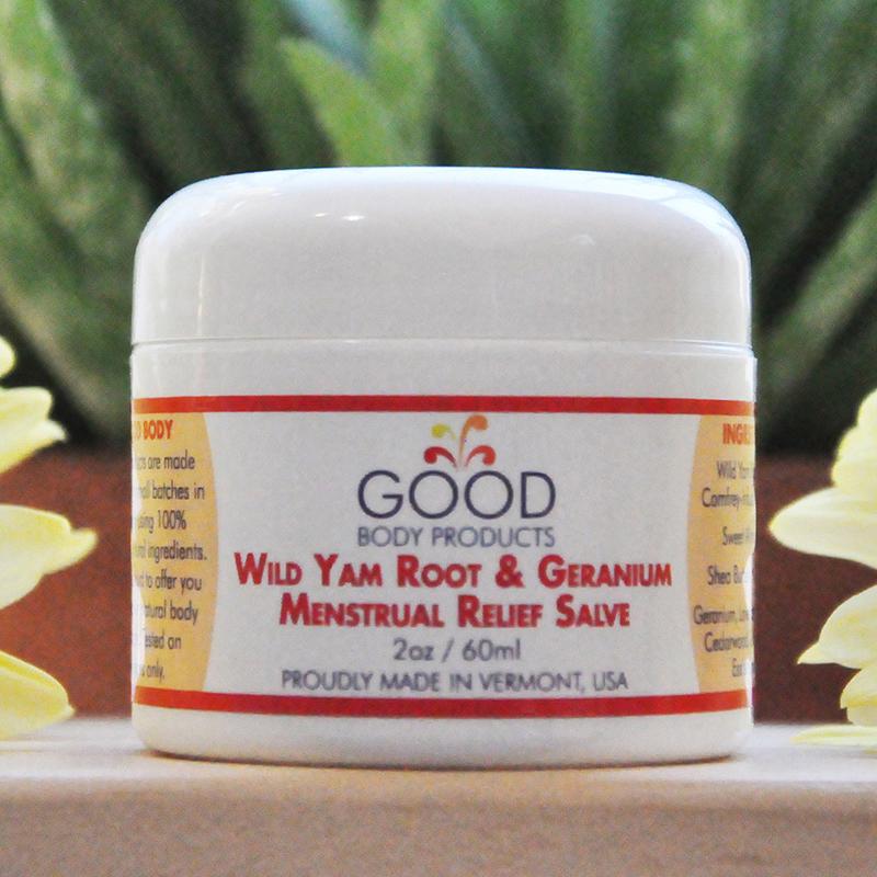 Wild Yam Root & Geranium Menstrual Relief Salve