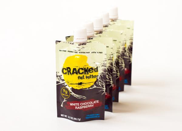 3-serving, Cashew protein spread: White Chocolate Raspberry Grab N' Go! Pouch-3 pack
