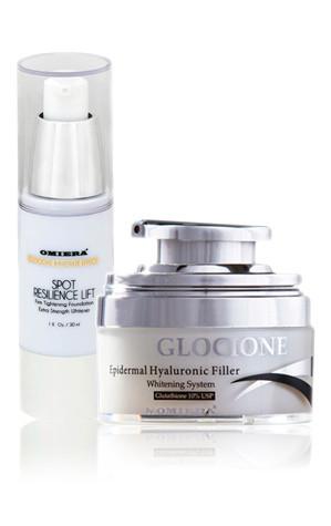 Omiera Labs Glocione Anti-Aging Cream+ Instant Skin Perfector Skin Care Set (1.0 & 1.0 fl. oz.)
