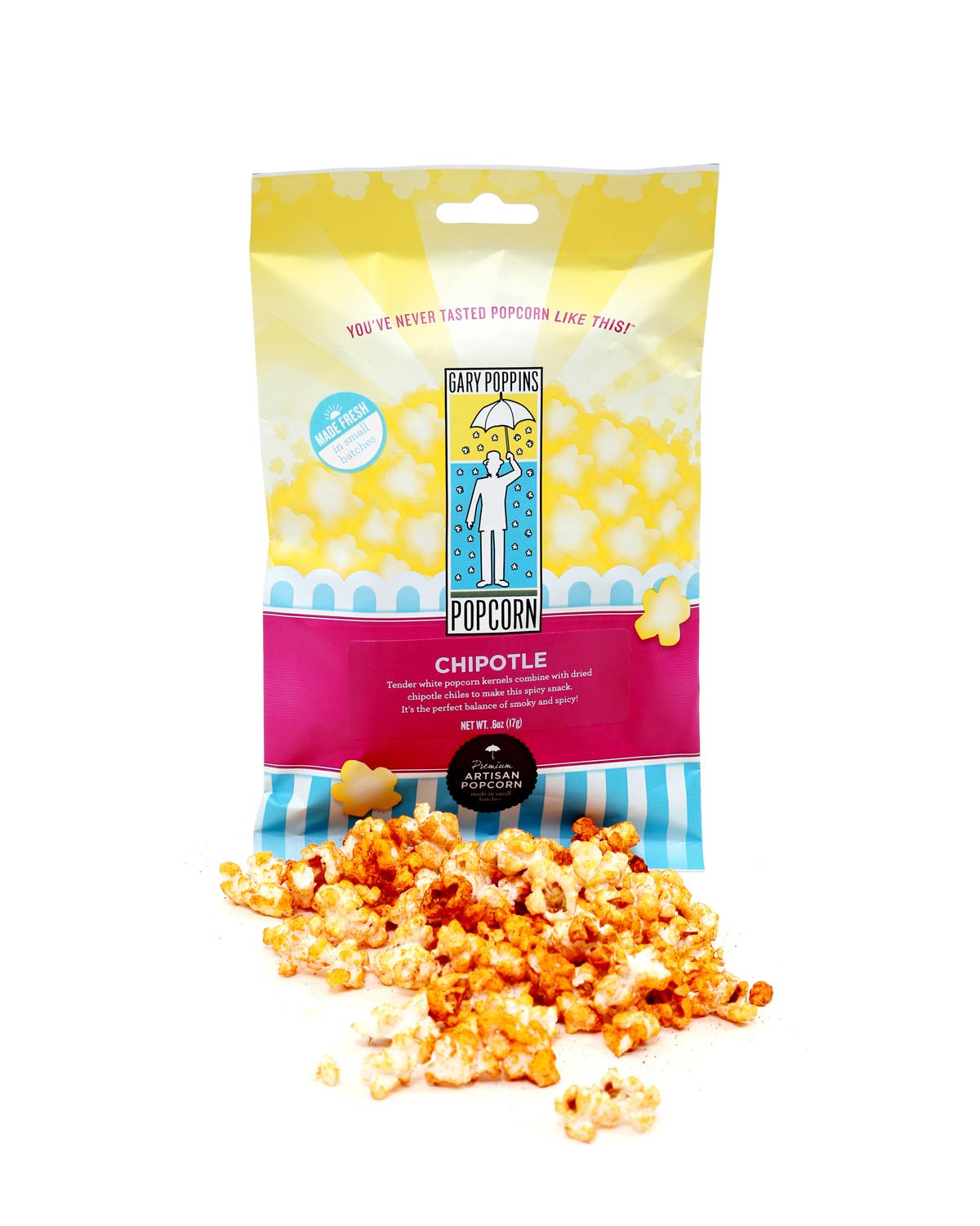Gary Poppins Chipotle Popcorn, Bag