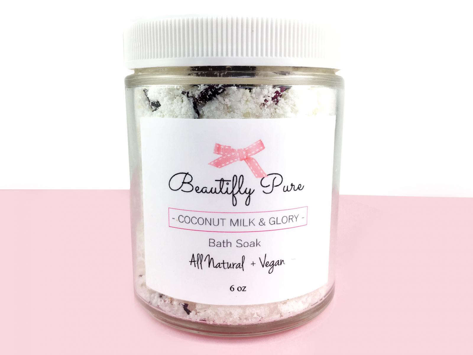 Coconut Milk and Glory Bath Soak