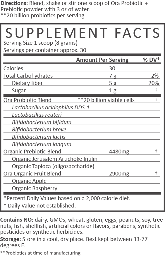 Organic Probiotic & Prebiotic Powder - image 2