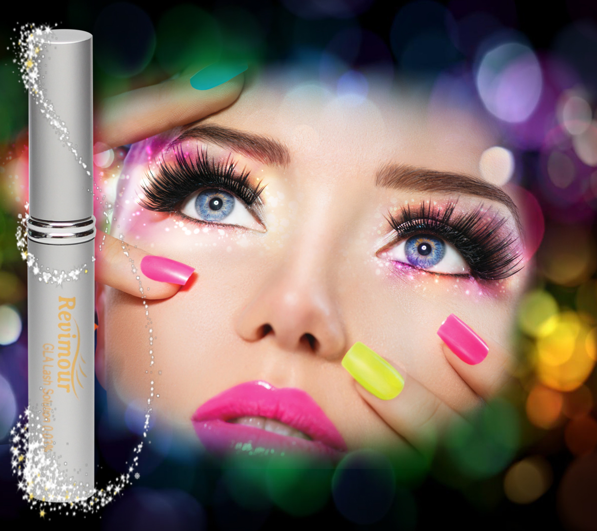 Omiera Labs Revimour Eyelash Growth Serum+ Exalt Hair Growth Serum Set (0.27 & 1.0 fl. oz.) - image 4