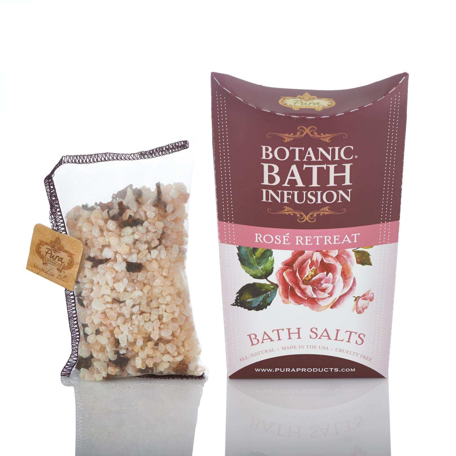 Botanical Bath Salts Single Pack - Rose Retreat