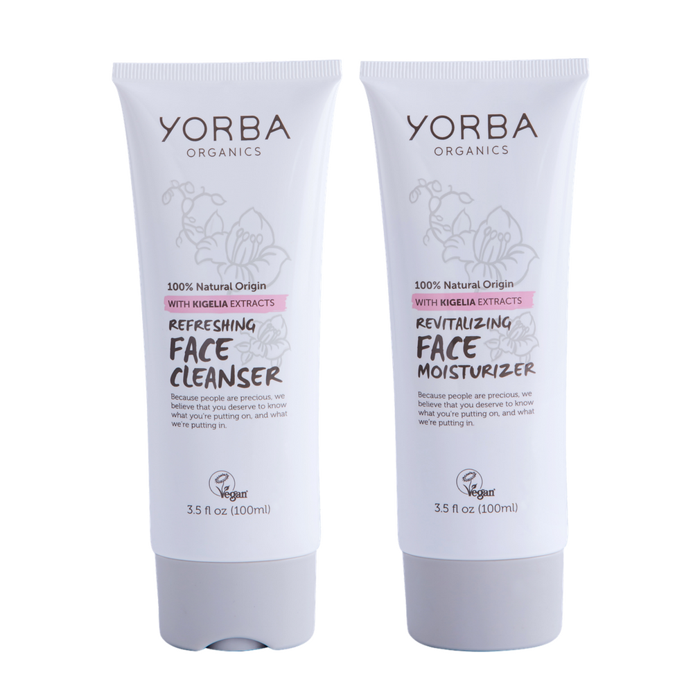 Refreshing Face Cleanser + Revitalizing Face Moisturizer