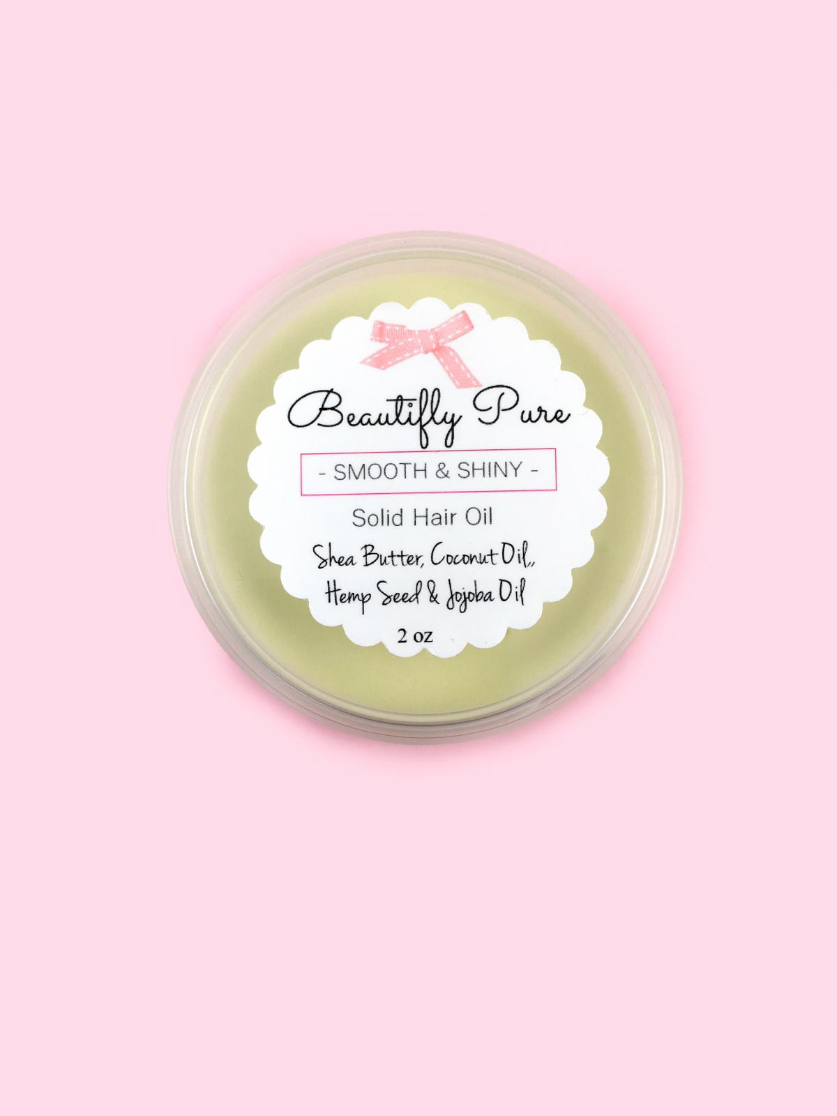 Smooth and Shiny Solid Hair Oil