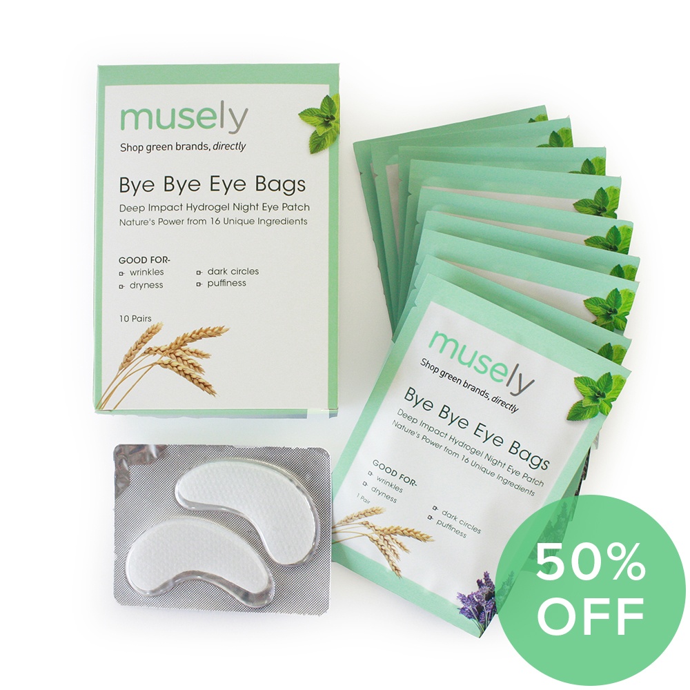 Bye Bye Eye Bags Hydrogel Night Eye Masks (Box of 10) - Celebrate our launch with 50% off!