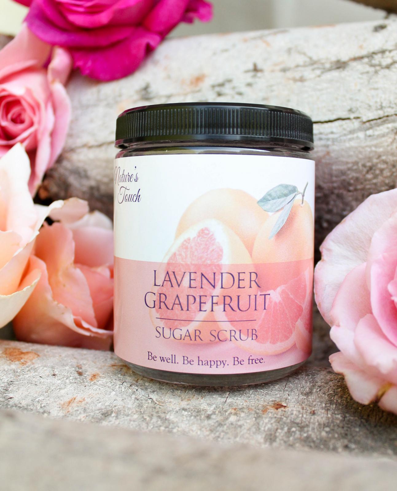 Lavender Grapefruit Sugar Scrub