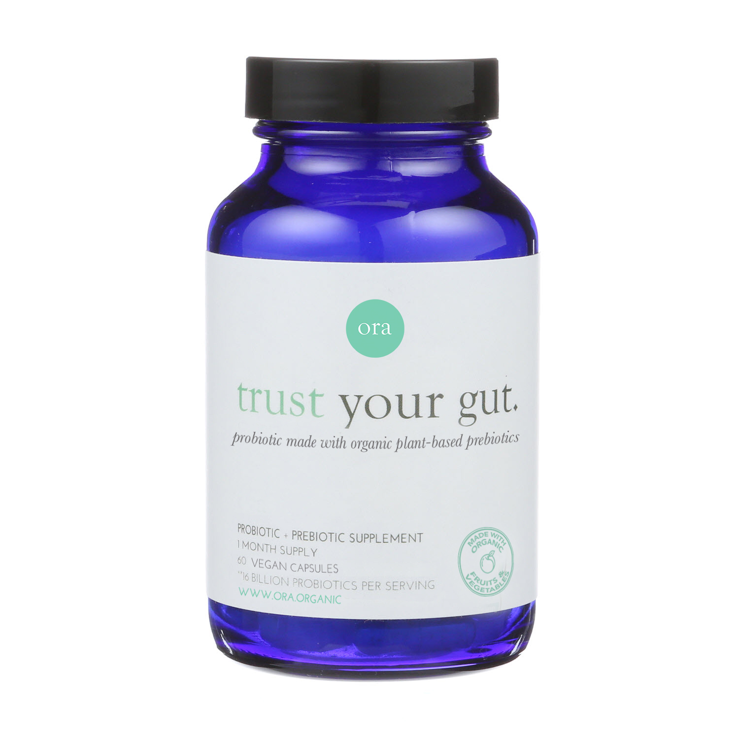 Vegan Probiotics with Prebiotics
