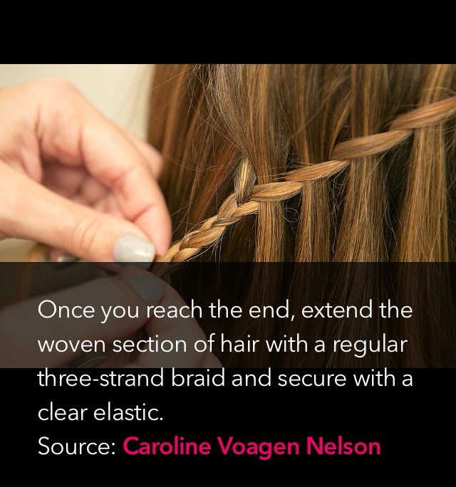 How To: Waterfall Braid 