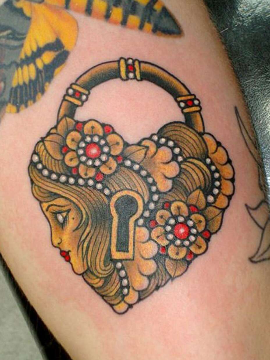    Lock And Key Tattoos!!!!