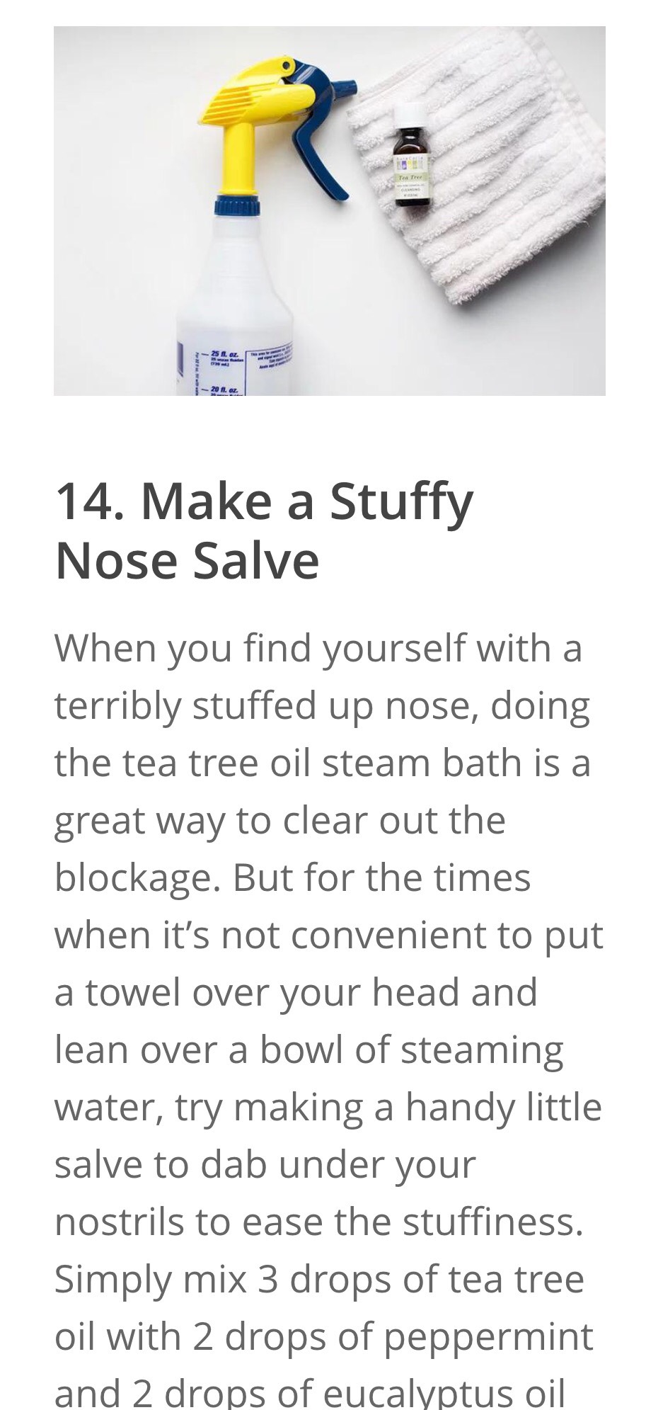 25 Everyday Uses For Tea Tree Oil