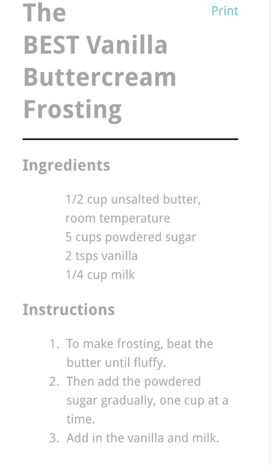 The BEST Vanilla ButterCream Frosting