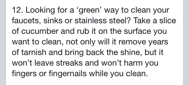 Cucumber Life Hacks
