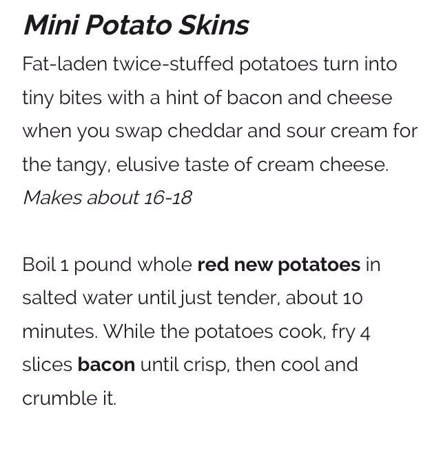 ✨ Mini Potato Skins!✨