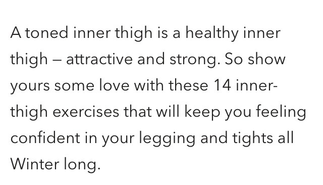 14 Moves To Tone Your Inner Thighs!!