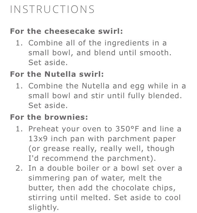✨Flourless Nutella Cheesecake Swirl Brownies✨👌💯
