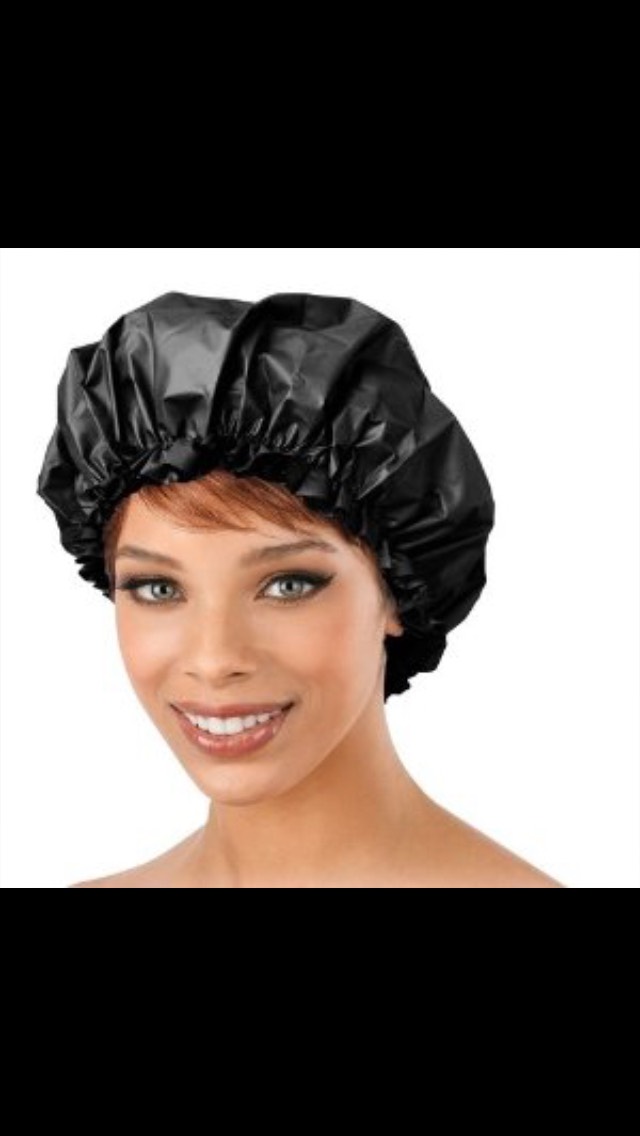 Put one of these on and sleep with it in your hair all night wash it out in the morning 😱😍💯 you can Braid it and twist it into a bun over night for extra growth 