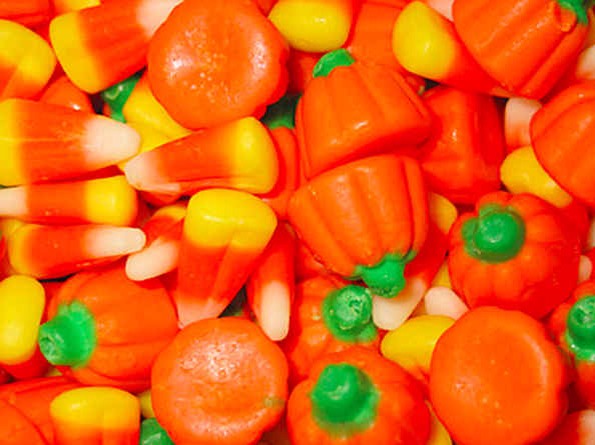 7. Candy corn is covered in insect secretions.
 