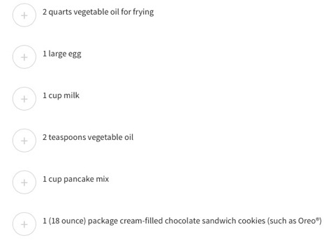 Ingredients