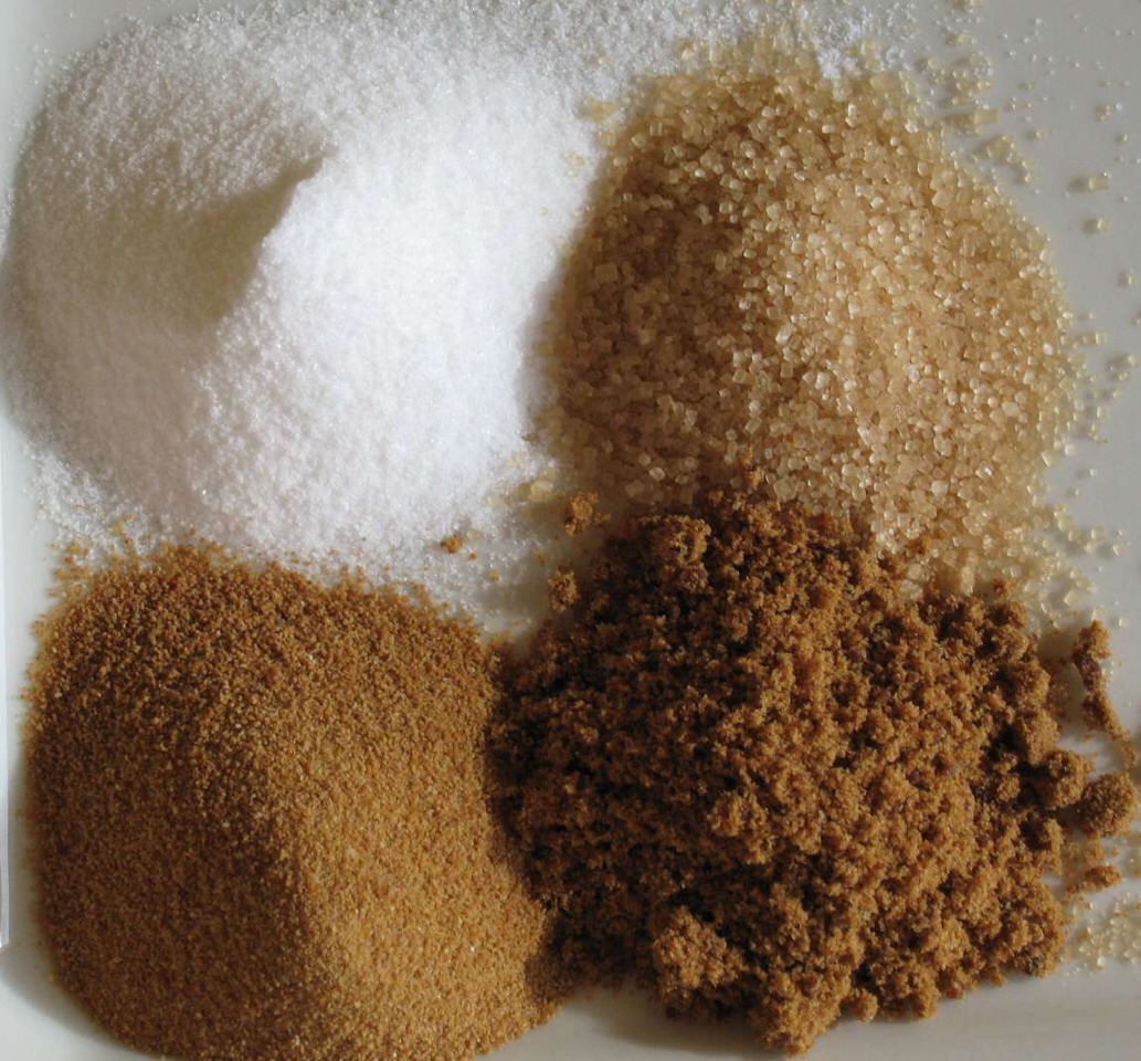Next choose your sugar. You can find ones that are soft for light exfoliation or more coarse ones for a deeper exfoliation. 