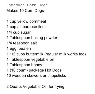 " DIY Homemade Corn Dogs"😋