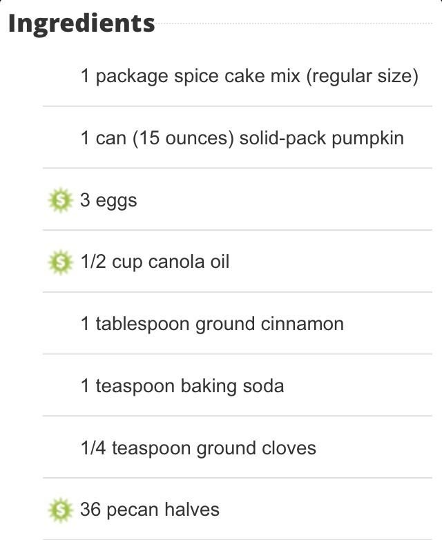 Mini Pecan Pumpkin Muffins